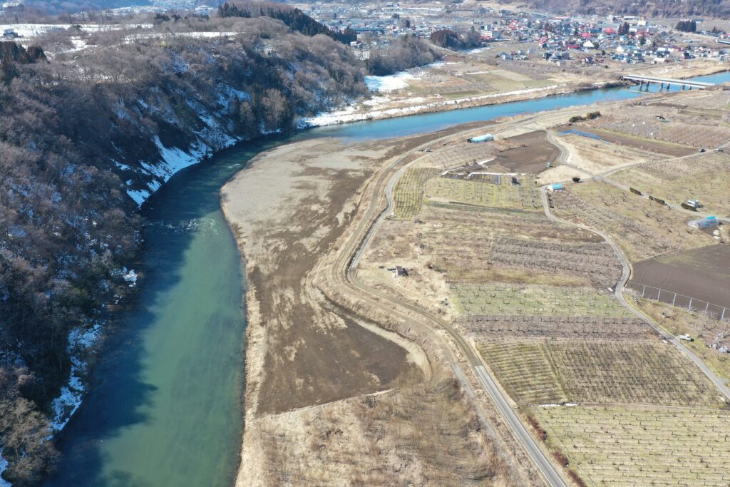 繰総流河第4-1-5号　馬淵川総合流域防災加速化対策）工事の施工写真